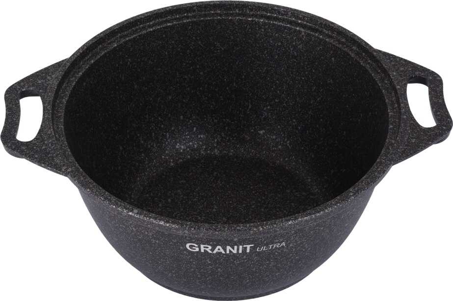 Кастрюля 2,0л Kukmara стеклянная крышка  Granit Ultra original кго22а