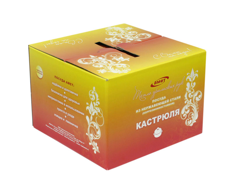 Кастрюля 3,0л Амет ТРС Традиция металл Амет Кастрюля 3,0л Амет ТРС Традиция металл Амет
