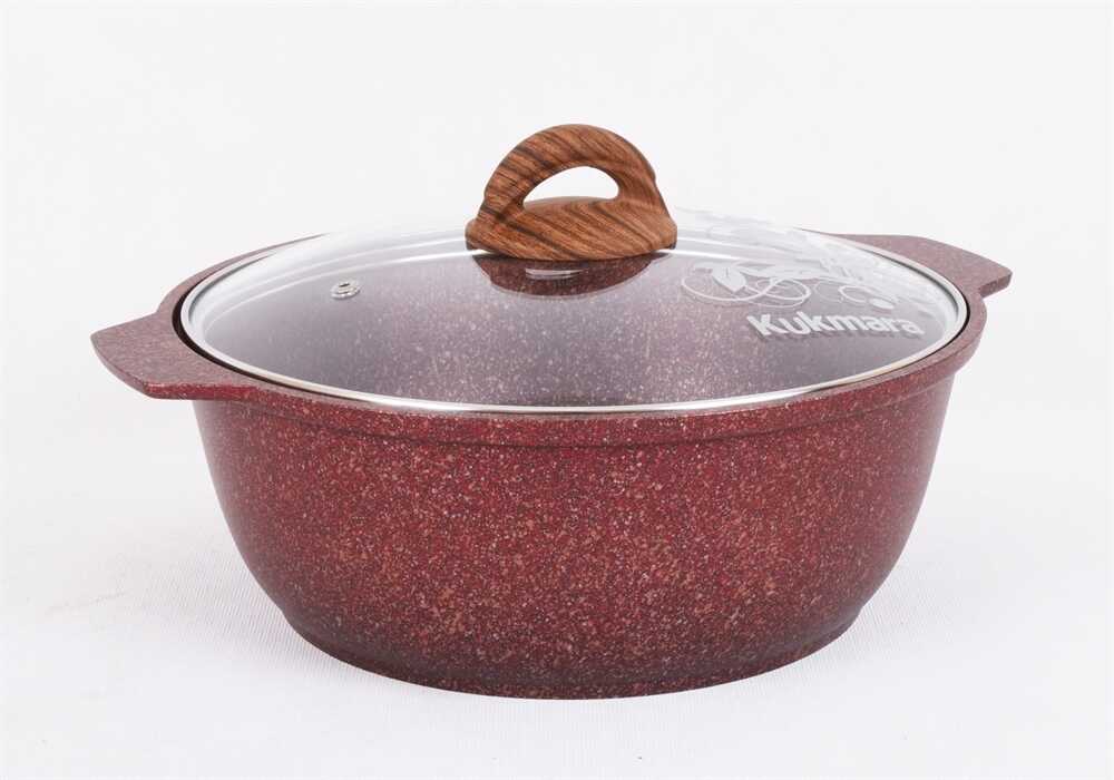 Жаровня 4,0л red Granit Ultra ст/кр а/п (жга41а) Kukmara Жаровня 4,0л red Granit Ultra ст/кр а/п (жга41а) Kukmara