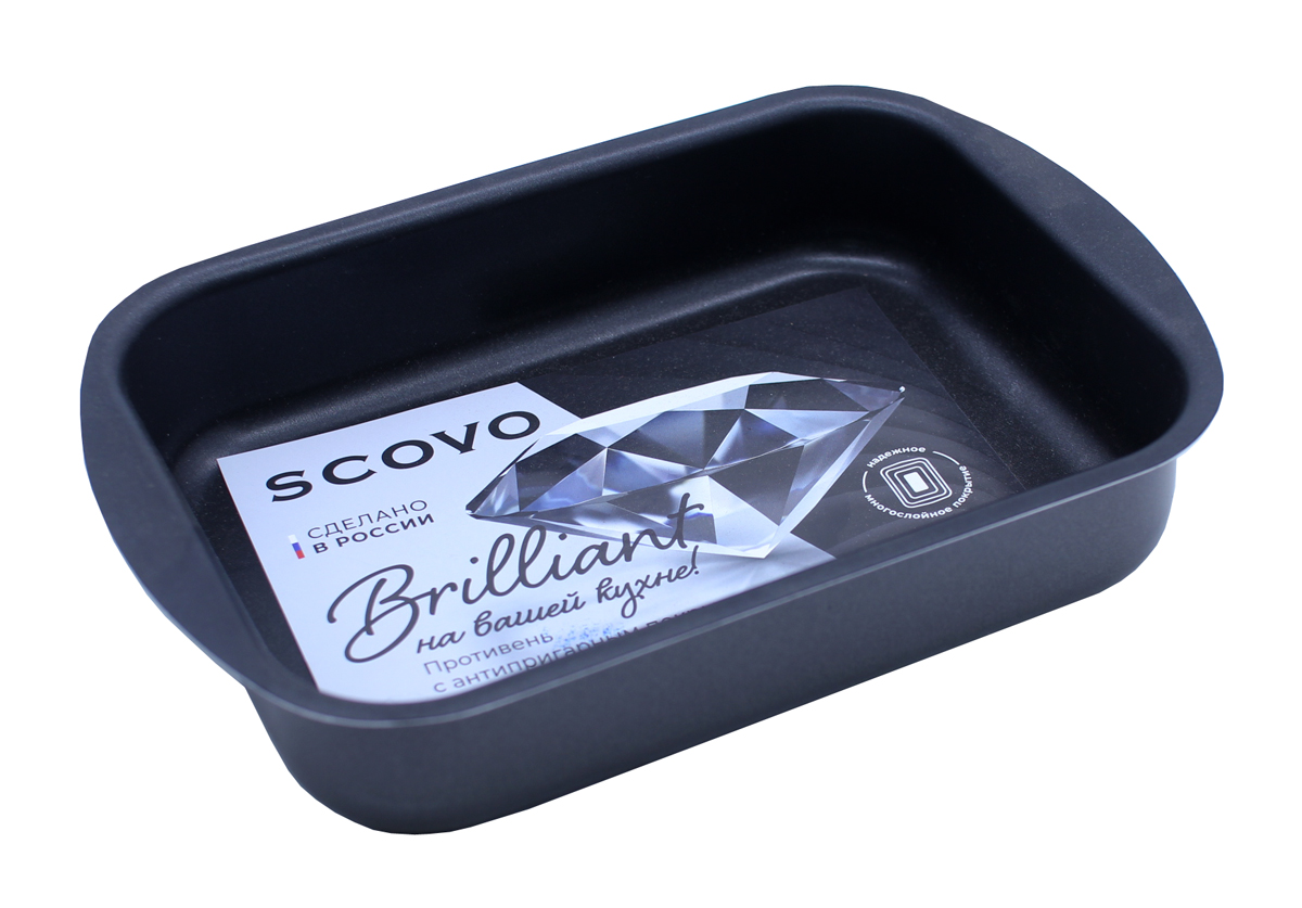 Противень 290*200*50 Briliant BR-047CE Противень 290*200*50 Briliant BR-047CE