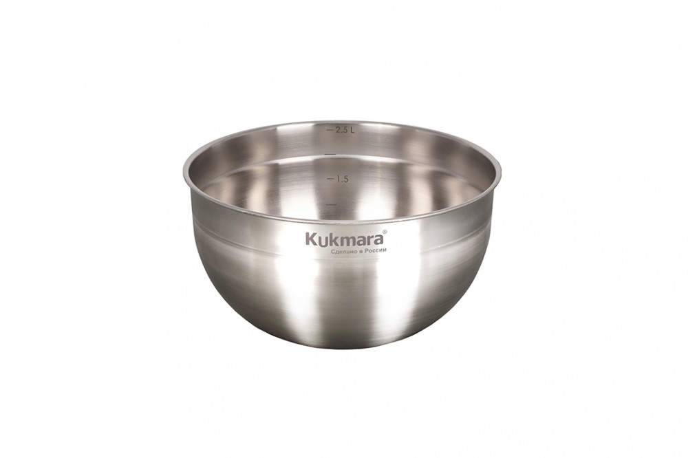 Миска 1,5л нерж. д.16см Kukmara Миска 1,5л нерж. д.16см Kukmara