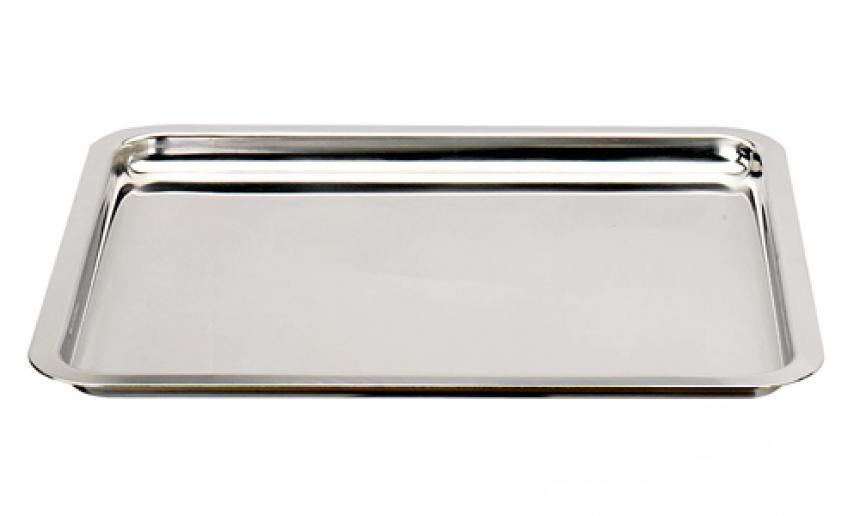 Поднос 40*30*2см нержавеющая сталь AST-002-ПВ-40
